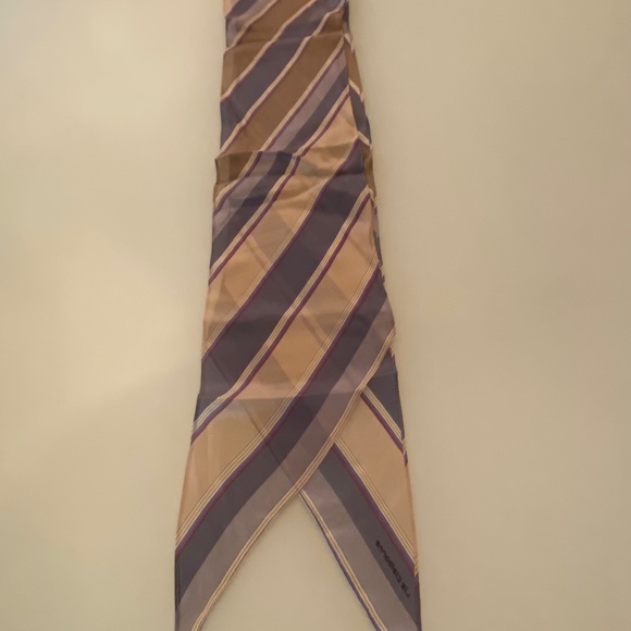 Vintage Liz Claibourne Neutral Oblong Scarf - Picture 1 of 4